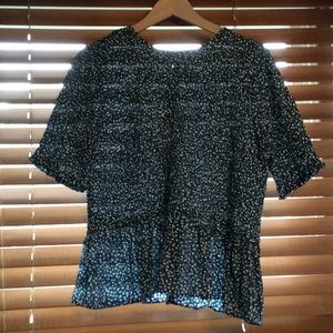 Ann Taylor peplum top